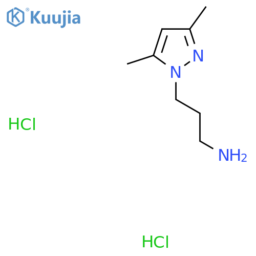3-(3,5-Dimethyl-1H-pyrazol-1-yl)propylamine Dihydrochloride structure