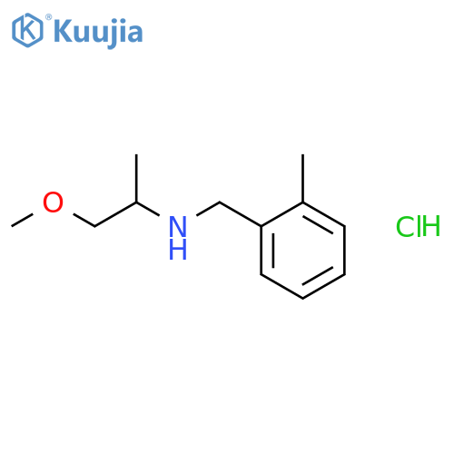 (2-Methoxy-1-methylethyl)(2-methylbenzyl)amine Hydrochloride structure