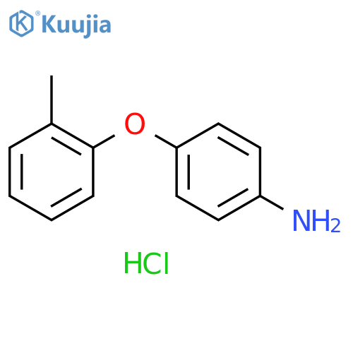 4-(2-Methylphenoxy)aniline hydrochloride structure