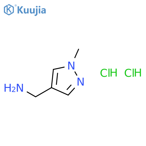 (1-Methyl-1H-pyrazol-4-yl)methanamine dihydrochloride structure