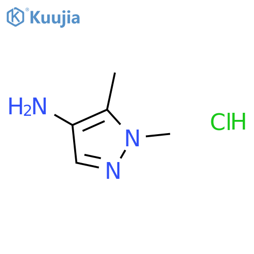 1,5-Dimethyl-1H-pyrazol-4-amine hydrochloride structure