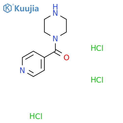 1-Isonicotinoylpiperazine Trihydrochloride structure