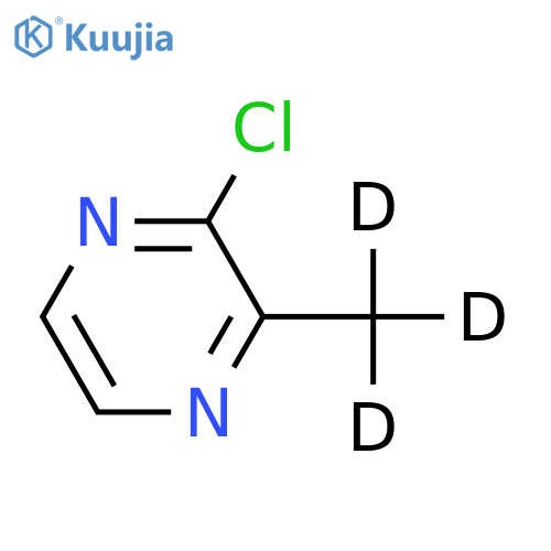 2-Chloro-3-(methyl-d3)-pyrazine structure