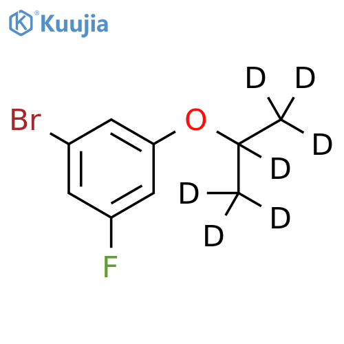 3-Fluoro-5-(iso-propoxy-d7)-bromobenzene structure