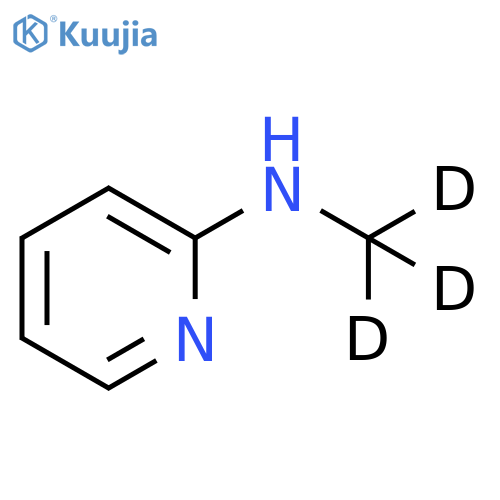 2-(Methylamino-d3)-pyridine structure