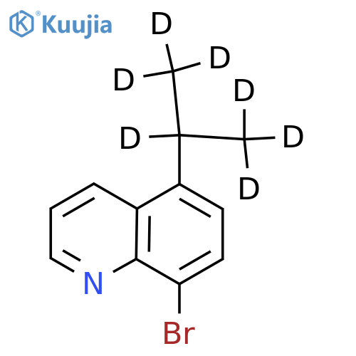 8-Bromo-5-(iso-propyl-d7)-quinoline structure