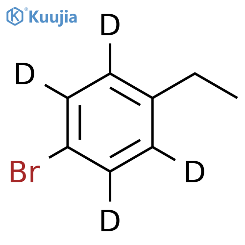 4-Ethylbromo(benzene-d4) structure