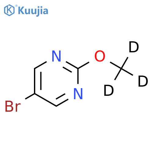 5-Bromo-2-(methoxy-d3)-pyrimidine structure