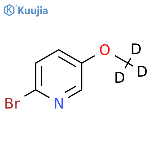 2-Bromo-5-methoxypyridine-d3 structure