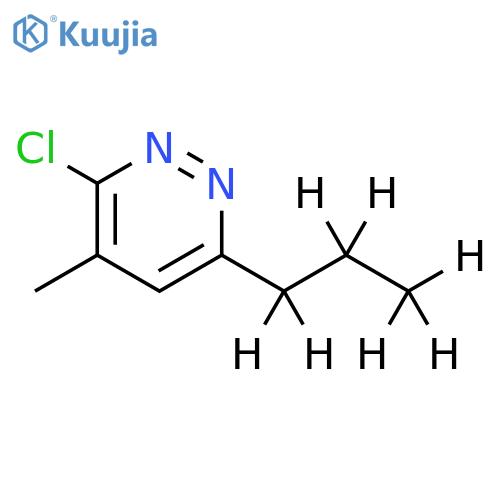 3-Chloro-4-methyl-6-(n-propyl-d7)-pyridazine structure