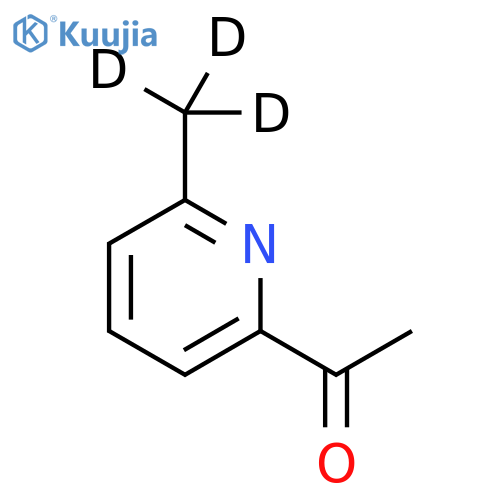 2-Acetyl-6-(methyl-d3)-pyridine structure