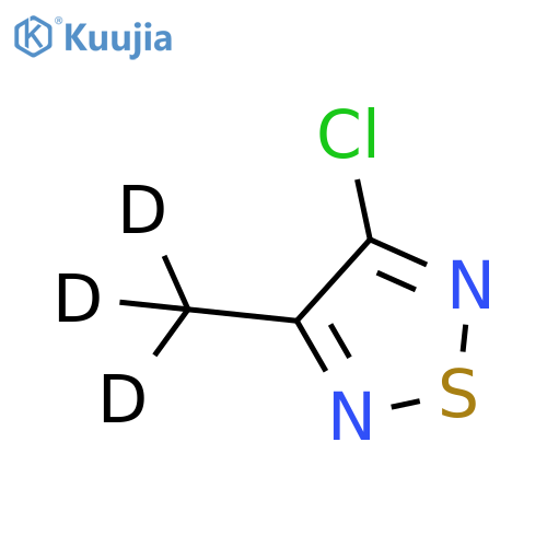 3-Chloro-4-(methyl-d3)-1,2,5-thiadiazole structure