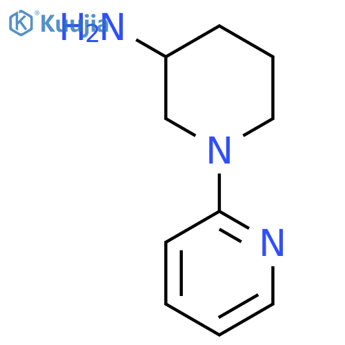 1-(Pyridin-2-yl)piperidin-3-amine structure