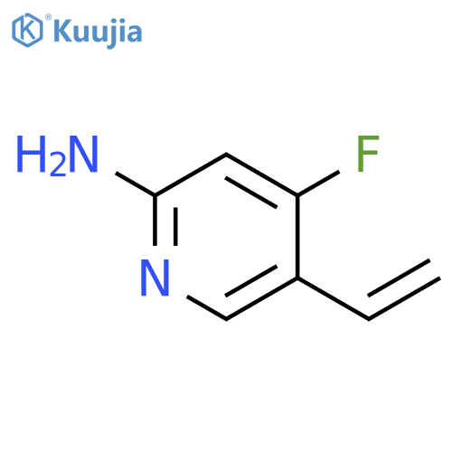 5-ethenyl-4-fluoropyridin-2-amine structure