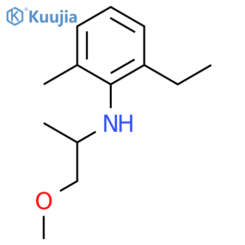2-ethyl-N-(2S)-1-methoxypropan-2-yl-6-methylaniline structure