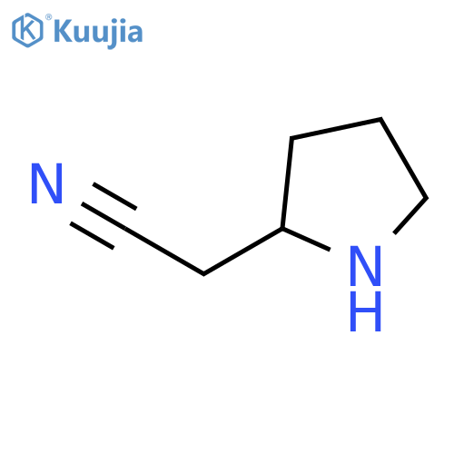 (2S)-2-Pyrrolidineacetonitrile structure