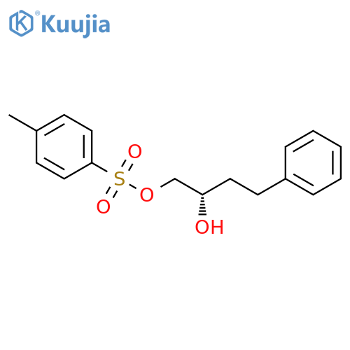 1,2-Butanediol, 4-phenyl-, 1-(4-methylbenzenesulfonate), (2S)- structure