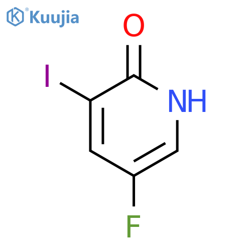 5-Fluoro-3-iodo-pyridin-2-ol structure