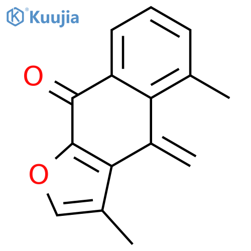 3,5-Dimethyl-4-methylenenaphtho[2,3-b]furan-9(4H)-one structure