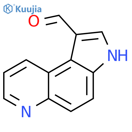 3H-Pyrrolo[3,2-f]quinoline-1-carboxaldehyde structure