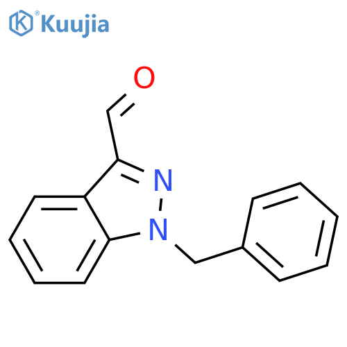 1-benzyl-1H-indazole-3-carbaldehyde structure