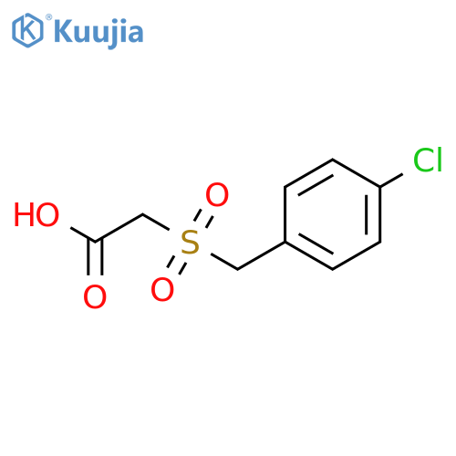 (4-Chlorobenzyl)sulfonylacetic Acid structure