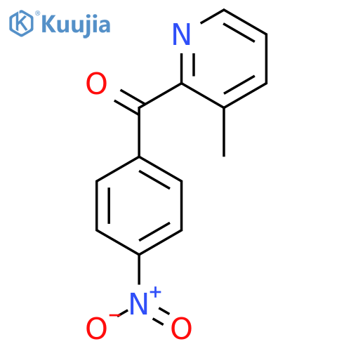 3-Methyl-2-(4-nitrobenzoyl)pyridine structure