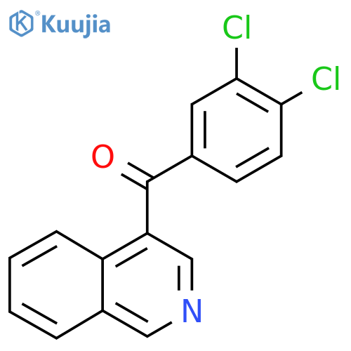 4-(3,4-Dichlorobenzoyl)isoquinoline structure