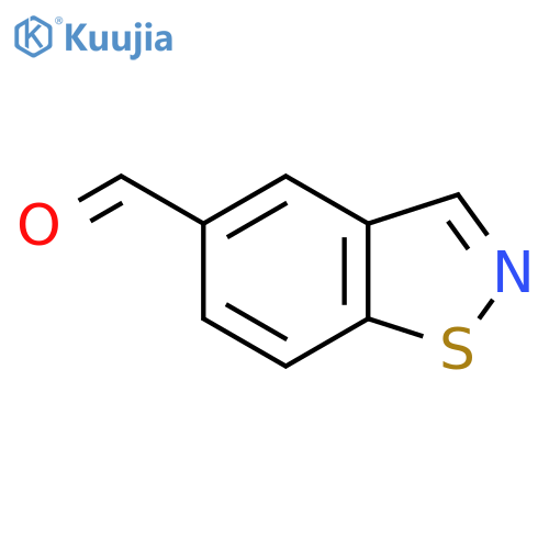 benzo[d]isothiazole-5-carbaldehyde structure