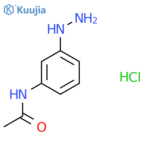 N-(3-Hydrazinylphenyl)acetamide hydrochloride structure