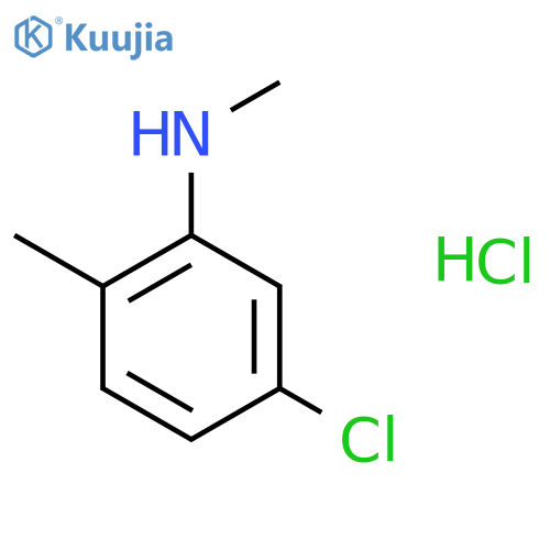 N-Methyl 5-chloro-2-methylaniline Hydrochloride structure