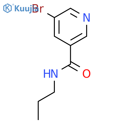 5-Bromo-N-propylnicotinamide structure