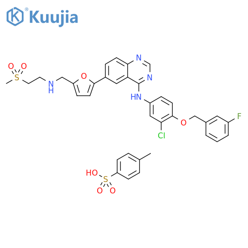 Lapatinib (4-Methylbenzenesulfonate) structure