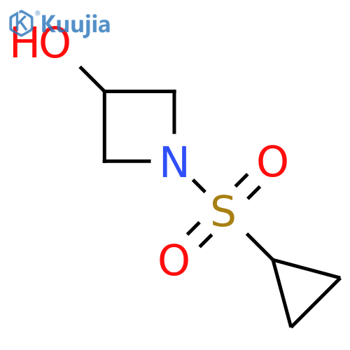 1-(Cyclopropanesulfonyl)azetidin-3-ol structure