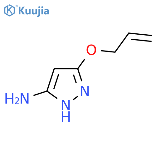 5-(Allyloxy)-1H-pyrazol-3-amine structure