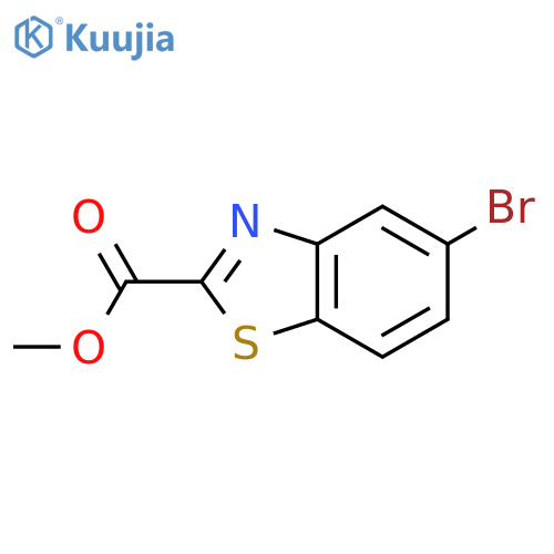 5-Bromo-benzothiazole-2-carboxylic Acid Methyl Ester structure