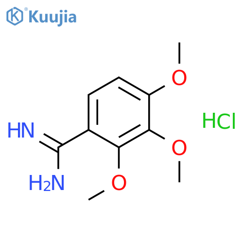 2,3,4-Trimethoxy-Benzamidine Hydrochloride structure