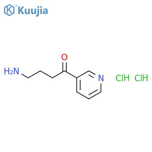 4-Amino-1-(3-pyridinyl)-1-butanone Dihydrochloride structure