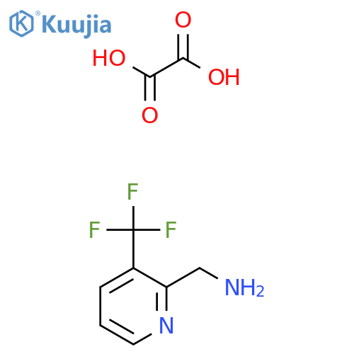 C-(3-Trifluoromethyl-pyridin-2-yl)-methylamine oxalate structure