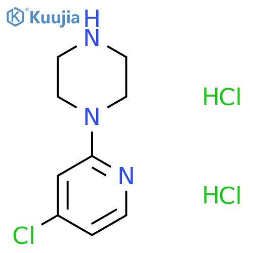 1-(4-Chloro-pyridin-2-yl)-piperazine Dihydrochloride structure