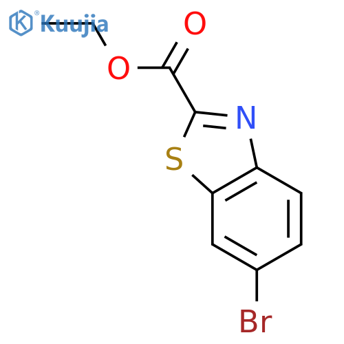 Ethyl 6-bromobenzo[d]thiazole-2-carboxylate structure