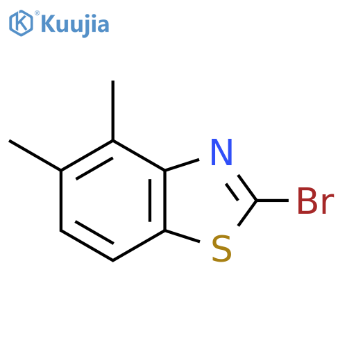 2-Bromo-4,5-dimethylbenzothiazole structure
