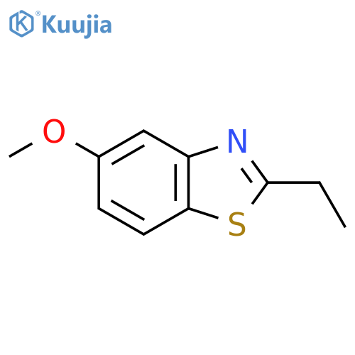 2-Ethyl-5-methoxy-1,3-benzothiazole structure