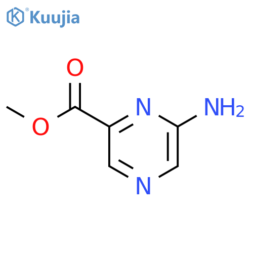 Methyl 6-aminopyrazine-2-carboxylate structure