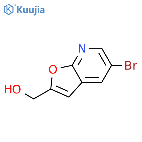 (5-Bromofuro2,3-bpyridin-2-yl)methanol structure