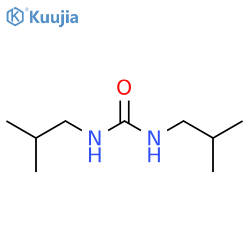 Urea,N,N'-bis(2-methylpropyl)- structure