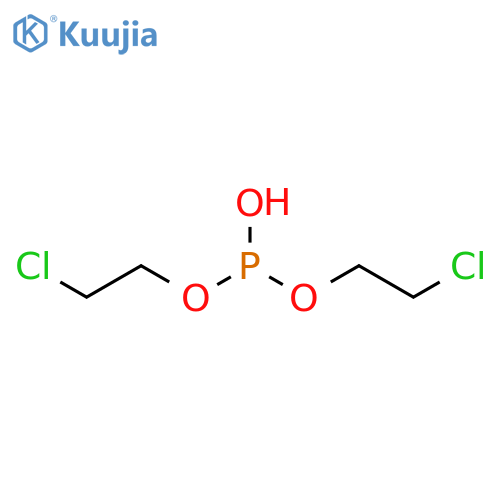 Phosphonic acid,bis(2-chloroethyl) ester structure