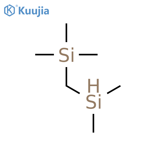 Silane, [(dimethylsilyl)methyl]trimethyl- structure