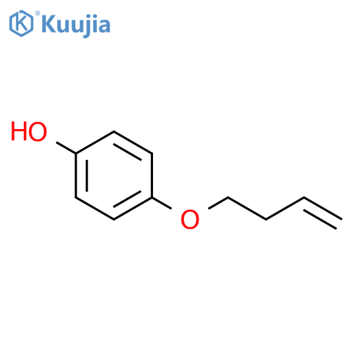 Phenol, 4-(3-butenyloxy)- structure