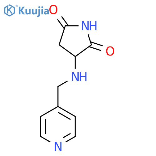 3-(Pyridin-4-ylmethyl)aminopyrrolidine-2,5-dione structure
